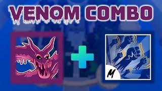 Venom+Godhuman+Spikey Trident Combo || Blox fruits