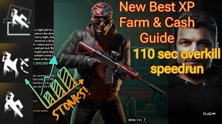 New Fastest XP Farm Guide 110 Sec Overkill Speedrun: Payday 3