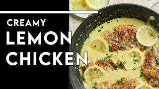 Super Easy CREAMY LEMON CHICKEN - Keto & Low-Carb - CHEF MICHAEL