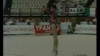 WC Athens 1991 Maria Petrova BUL Rope TC