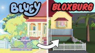 BUILDING BLUEY'S HOUSE in BLOXBURG