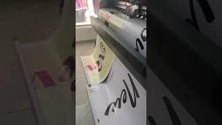 Banner printed for chevron