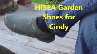 HISEA Garden Shoes For Cindy!