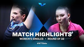 Polina Mikhailova vs Mariia Tailakova | WTT Contender Doha 2021 | Women's Singles | R32 Highlights