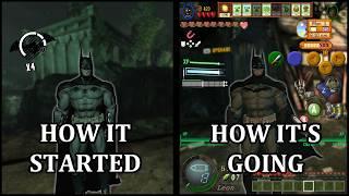 Batman: Arkham Asylum but Every 10 Minutes a New HUD Is Added