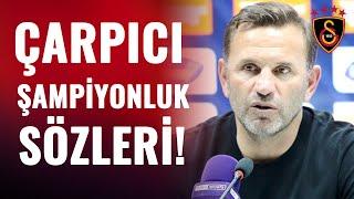 Galatasaray Teknik Direktörü Okan Buruk: "Şampiyonluğa Ulaşacak Takım Biziz"