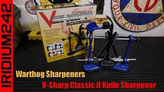 Warthog Sharpeners V Sharp Classic II Knife Sharpener