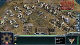 Command Conquer Generals Zero Hour Usa Laser Generals 1 vs 7 Hard Generals (CoqWheel)