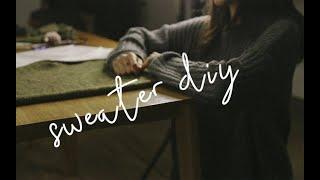 DIY sweater //Alexia W