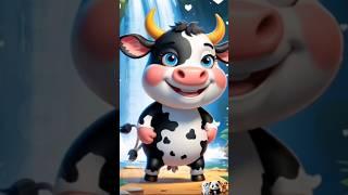 Cute  Cow Dance | Funny  #shorts #cutecow #ytshorts