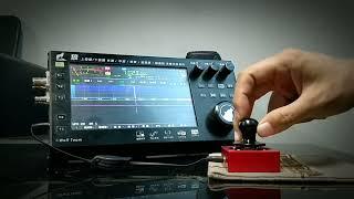 Seal key demonstration | Morse Code | CW | QRP | Portable station | Wolf SDR