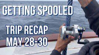 Mean Triple Digit Bluefin Tuna on Sinker Rig Setups - Trip Recap, May 28-30