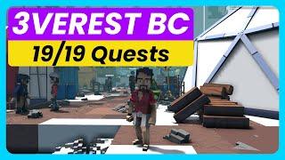 3VEREST Base Camp | (19/19 Quests) The Sandbox All Quests Walkthrough [Special Event]