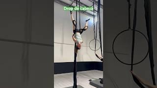 Drop de cabeza #aerialdance #aerialist #danzaaerea #aerialsilks #aerialsilksdrops #drop #circusarts