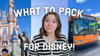 NEW 2025 | What To Pack For Disney Vacation