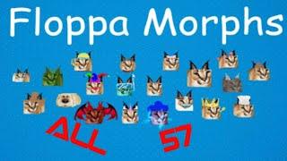 HOW TO GET FLOPPA MORPHS IN FIND THE FLOPPA MORPHS (ALL 57)!!!!