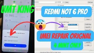 redmi note 6 pro imei repair orignal just 4 mint very easy method for UMT _ UMT King GSM Umair Raoo