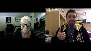 I video chat with Andrea Romano