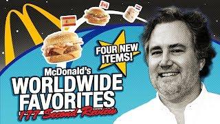 McDonald's NEW Worldwide Favorites Menu - SPECIAL 3 MINUTE REVIEW