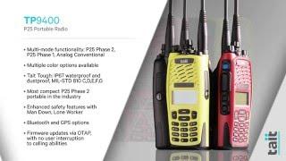 P25 Phase 2 Portable Radio | Tait Communications