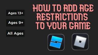 How to add age restrictions to your game