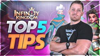 Top 5 Best Tips to Upgrade your Infinity Kingdom Account