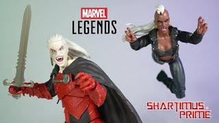 Marvel Legends Bloodstorm & Dracula Blackheart BAF Strange Tales Wave Action Figure Review