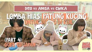 #VLOG 112 - LOMBA HIAS PATUNG KUCING UNTUK DITARO DI KUIL WITH CHIKA JESSICA (PART 4) || Anisa Rahma