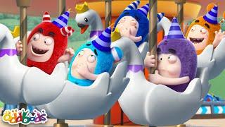 Carnival Cupcake Catastrophe! | 1 HOUR | Oddbods Full Episode Compilation! | Funny Cartoons for Kids