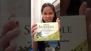 unboxing product from dxn. By Cathy Broncano