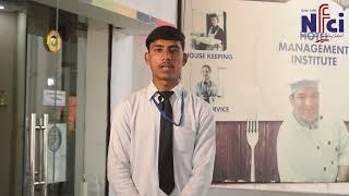 Cooking Institute Course Review By Student | NFCI Institute Hotel Management Student Testimonial