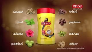 Meera Herbal Hair wash Powder Anti Hair fall |Tamil