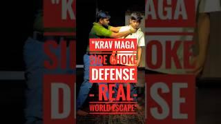"Krav Maga Side Choke Defense Real-World Escape"#KravMaga #SelfDefense #SideChokeDefense