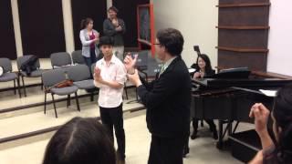 Brian Lewis Master Class - 2014 Menuhin Competition