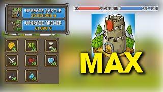 GrowCastle: I Lvl Up Castle to 10000 | The Zas Team