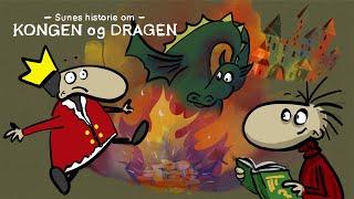  Sunes historie om KONGEN OG DRAGEN  | Tegnede historier for børn | EggArt.dk