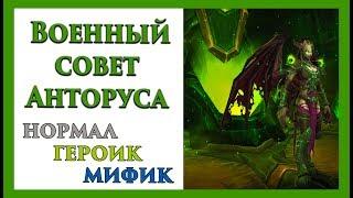 Тактика Военный совет Анторуса патч 7.3.5 WoW Legion