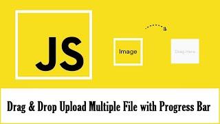 Drag & Drop Upload Multiple File with Progress Bar using JavaScript in PHP