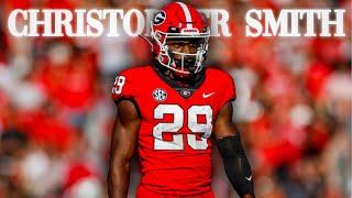 Christopher Smith Georgia Safety Highlights || Ball Tracker