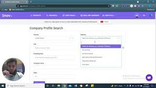 How to use Snov io for Lead Research for B2B Cold Email Outreach