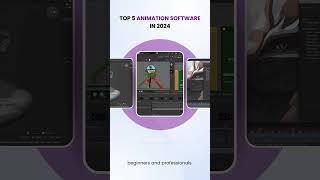 Top 5 Animation Software in 2024 #videoediting #animation #effects