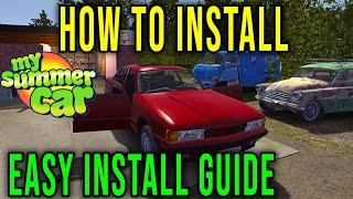 EDM 500 LX - HOW TO DOWNLOAD AND INSTALL CORRECTLY - My Summer Car