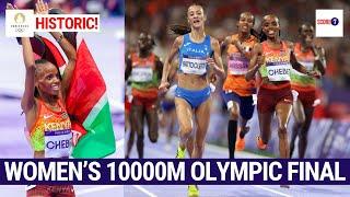 10,000M FINAL: KENYA'S BEATRICE CHEBET, NADIA BATTOECLETTI, SIFAN HASSAN | Olympics 2024 Athletics