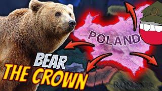 How a BEAR can be KING of Poland! Hoi4 Guide: Bearer of Artillery + He Who Bears the Crown