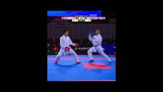 Karate male kumite -84 KG | Japan vs Egypt | WKF #shorts #karate #kumite #tournament #fight #ippon