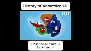 Countryballs - History of Antarctica 3  #countryballs #polandball #history #map #antarctica