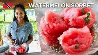 Watermelon Mint Sorbet Recipe at Wa Samaki Ecosystems in Freeport Trinidad & Tobago  Foodie Nation