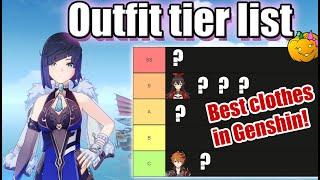 Genshin Outfit Tier List - Who has the best clothes???