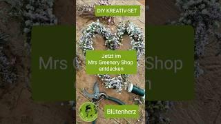 DIY Kreativ-Set Blütenherz: einfach Selbermachen! #diy #kreativ