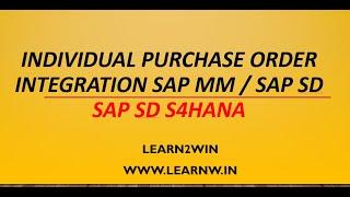 individual purchase order sap mm | individual purchase order sap sd | sap mm sap sd integration